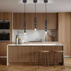 Paul Neuhaus PURE Vega LED Pendelleuchte schwarz 1 flammig mit Lichtmodi
