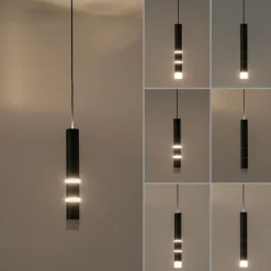 Paul Neuhaus PURE Vega LED Pendelleuchte schwarz 3 flammig mit Lichtmodi