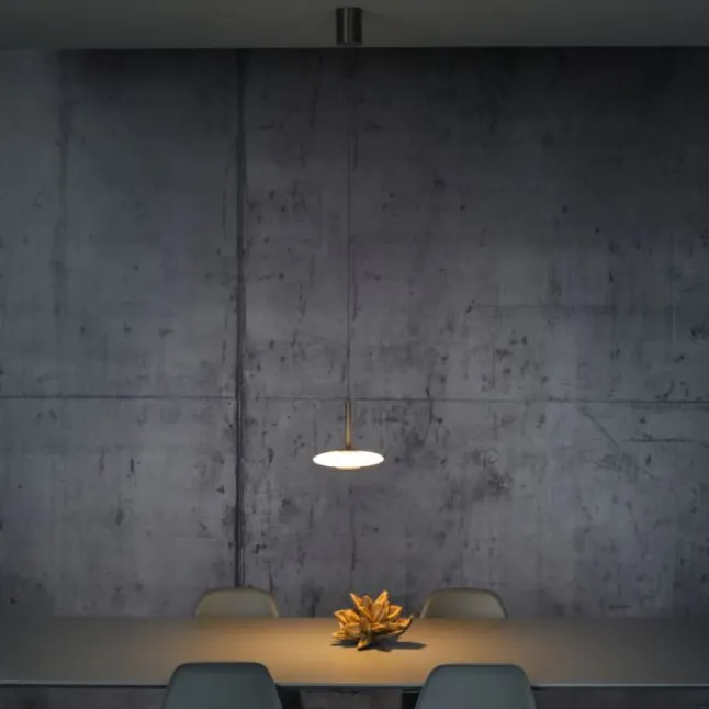 Paul Neuhaus PURE Vitrum Pendelleuchte dark-metal brown, höhenverstellbar