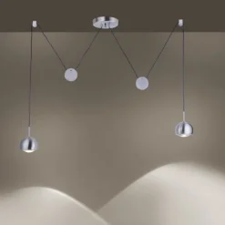 Paul Neuhaus, Q-ADAM, LED-Pendelleuchte, höhenverstellbar, Smart-Home