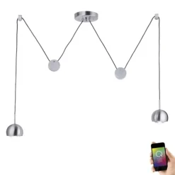 Paul Neuhaus, Q-ADAM, LED-Pendelleuchte, höhenverstellbar, Smart-Home