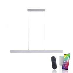 Paul Neuhaus Q ADRIANA LED Pendelleuchte Smart Home aluminium RGB