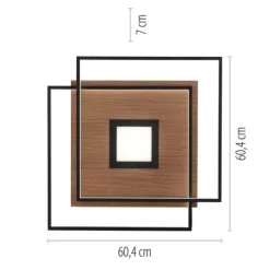 Paul Neuhaus, Q-AMIRA, LED-Deckenleuchte, Fernbedienung, Smart Home