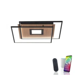Paul Neuhaus, Q-AMIRA, LED-Deckenleuchte, Fernbedienung, Smart Home