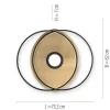 Paul Neuhaus, Q-AMIRA, LED-Deckenleuchte, schwarz-messing, Smart Home