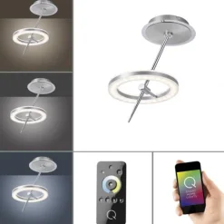 Paul Neuhaus, Q-AMY, LED-Deckenleuchte, dimmbar, CCT, Smart Home (Auslauf)