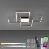 Paul Neuhaus Q-Asmin LED Deckenleuchte Smart Home 80x80 schwarz