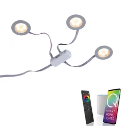 Paul Neuhaus, Q-ELLI, Einbauleuchtmittel, 3er Set, dimmbar, Smart Home