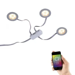 Paul Neuhaus, Q-ELLI, Einbauleuchtmittel, 3er Set, dimmbar, Smart Home