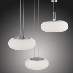 Paul Neuhaus, Q-ETIENNE, LED Pendelleuchte stahl, Smart Home
