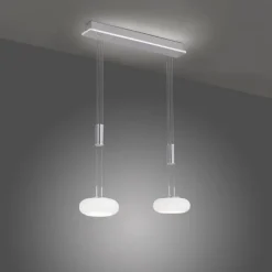 Paul Neuhaus, Q-ETIENNE, LED Pendelleuchte stahl, Smart Home