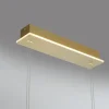 Paul Neuhaus Q ETIENNE Pendelleuchte Smart Home messing länglich 4 flammig