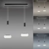 Paul Neuhaus Q ETIENNE Pendelleuchte Smart Home schwarz länglich 2 flammig
