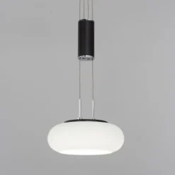 Paul Neuhaus Q ETIENNE Pendelleuchte Smart Home schwarz länglich 2 flammig