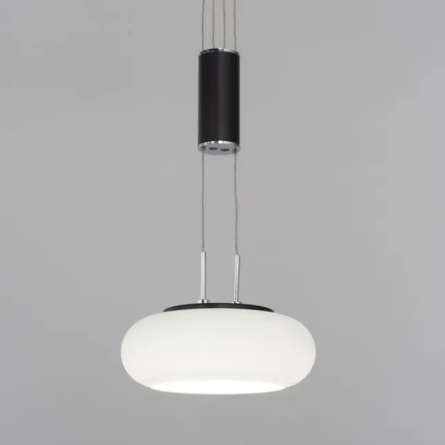 Paul Neuhaus Q ETIENNE Pendelleuchte Smart Home schwarz länglich 2 flammig