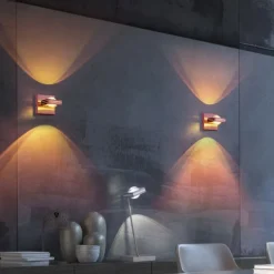 Paul Neuhaus, Q-FISHEYE, LED-Wandleuchte, dimmbar, Linse, Smart Home