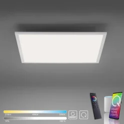 Paul Neuhaus, Q-FLAG, LED-Panel, 62x62cm, CCT, flach, dimmbar, Smart Home