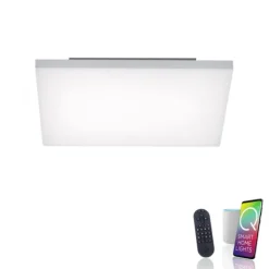 Paul Neuhaus, Q-FRAMELESS, LED-Panel, 45x45cm, weiß, rahmenlos, Smart Home