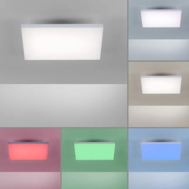 Paul Neuhaus, Q-FRAMELESS, LED-Panel, 45x45cm, weiß, rahmenlos, Smart Home