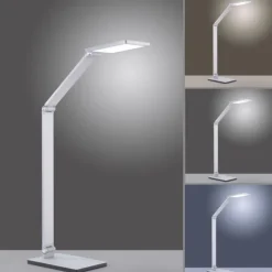 Paul Neuhaus, Q-HANNES, LED-Tischleuchte, Aluminium-Design, Smart Home