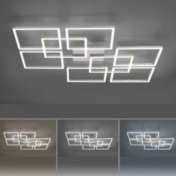 Paul Neuhaus, Q-INIGO, LED-Deckenleuchte, stahl, Smart Home