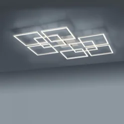 Paul Neuhaus, Q-INIGO, LED-Deckenleuchte, stahl, Smart Home