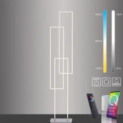 Paul Neuhaus, Q-INIGO LED Stehleuchte, Lichtfarbensteuerung, Smart Home