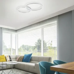 Paul Neuhaus, Q-KATE, LED-Deckenleuchte, dimmbar, CCT, modern, Smart Home