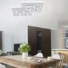 Paul Neuhaus, Q-LINEA, LED-Deckenleuchte, aluminium, dimmbar, CCT, Smart Home