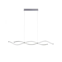 Paul Neuhaus, Q-MALINA, LED-Pendelleuchte, Wellen Design, modern, Smart Home