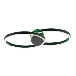 Paul Neuhaus Q MARKO LED Deckenleuchte Smart Home rund schwarz dimmbar RGB