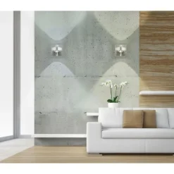 Paul Neuhaus, Q-MIA, LED Wandleuchte, alufarbig, Smart Home