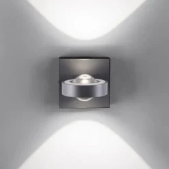 Paul Neuhaus, Q-MIA, LED-Wandleuchte, anthrazit, drehbar, modern, Smart Home