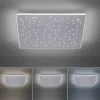 Paul Neuhaus, Q-NIGHTSKY, LED-Deckenleuchte, 60x60 cm, Smart Home