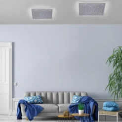 Paul Neuhaus, Q-NIGHTSKY, LED-Deckenleuchte, 60x60 cm, Smart Home