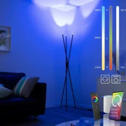 Paul Neuhaus, Q-Peter, LED Stehleuchte anthrazit, Smart Home