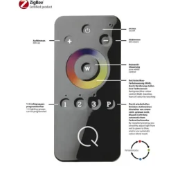 Paul Neuhaus, Q-RILLER, LED-Deckenleuchte, dimmbar, Smart Home (Auslauf)