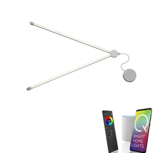 Paul Neuhaus, Q-SPIDER, LED-Deckenleuchte, Starter-Set, dimmbar, Smart Home