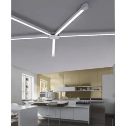 Paul Neuhaus, Q-SPIDER, LED-Deckenleuchte, Starter-Set, dimmbar, Smart Home