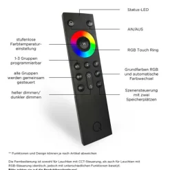 Paul Neuhaus, Q-SPIDER, LED-Deckenleuchte, Starter-Set, dimmbar, Smart Home