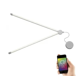 Paul Neuhaus, Q-SPIDER, LED-Deckenleuchte, Starter-Set, dimmbar, Smart Home