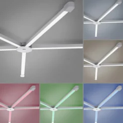 Paul Neuhaus, Q-SPIDER, LED-Deckenleuchte, Starter-Set, dimmbar, Smart Home