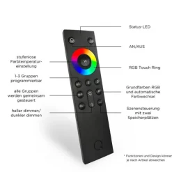 Paul Neuhaus, Q-SPIDER, RGB, CCT, dimmbar, modular, Smart-Home