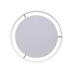 Paul Neuhaus, Q-VITO, LED-Deckenleuchte, Ø 40cm, stahlfarben, rund, Smart Home