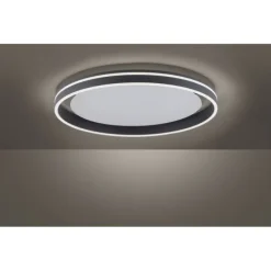 Paul Neuhaus, Q-VITO, LED-Deckenleuchte, anthrazit, Ø 59cm, rund, Smart Home