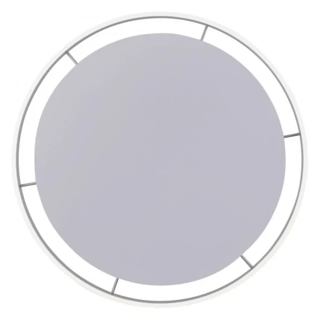 Paul Neuhaus, Q-VITO, LED-Deckenlampe, Ø 79cm, stahlfarben, rund, Smart Home