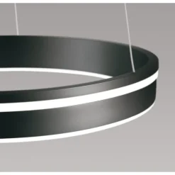 Paul Neuhaus, Q-VITO, LED-Deckenleuchte, anthrazit, Ø 40cm, rund, Smart Home