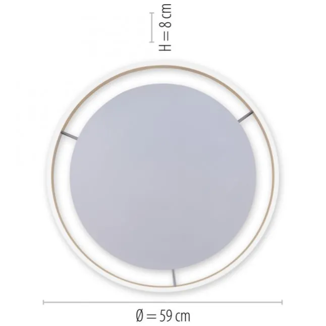 Paul Neuhaus, Q-VITO, LED Deckenleuchte, Ø59cm, Smart Home