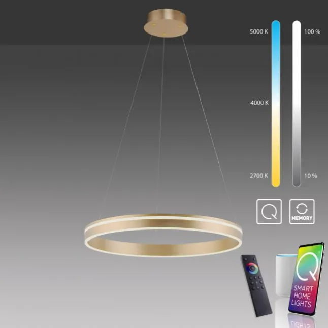 Paul Neuhaus, Q-VITO, LED Pendelleuchte, Ø59cm, Smart Home