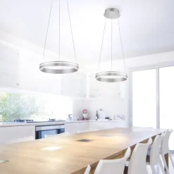 Paul Neuhaus, Q-VITO, LED-Pendelleuchte, Ringform, Ø 40cm, Smart Home